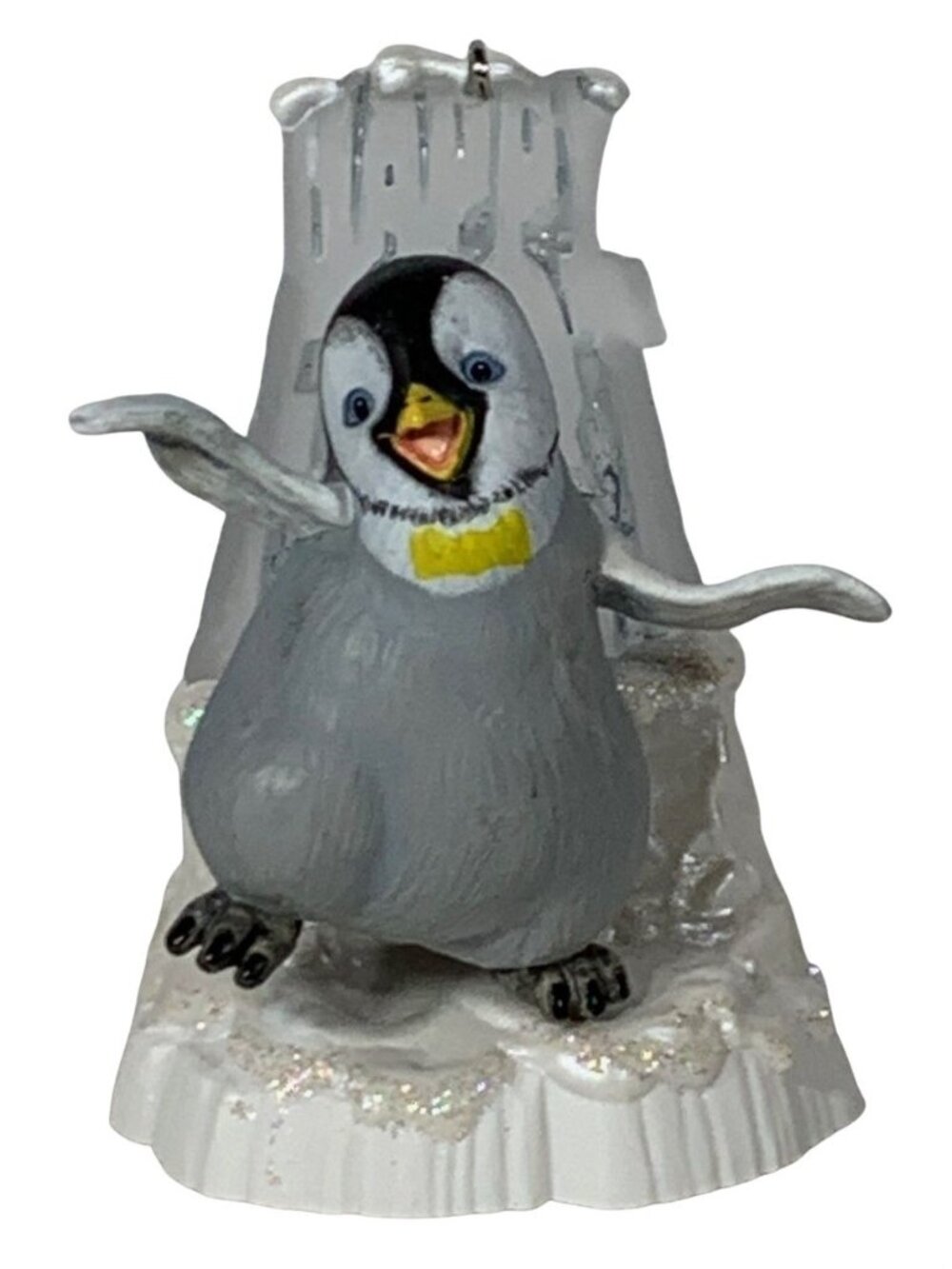 Vtg Hallmark Keepsake 2006 Happy Feet Mumble Moves Penguin Christmas Ornament